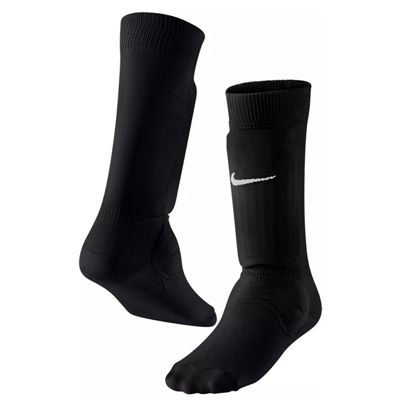 Youth Nike Black Soccer Shin Socks - Picture 1 of 3